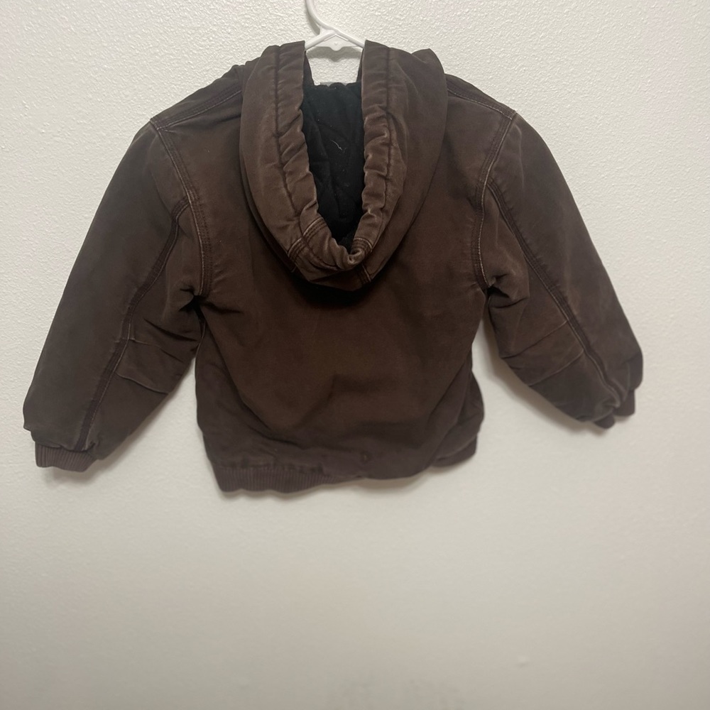 Toddler carharrt  jacket zip up